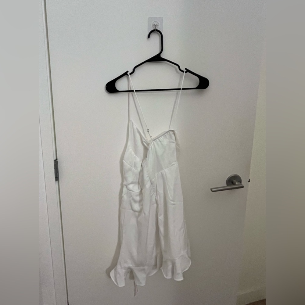 white dress